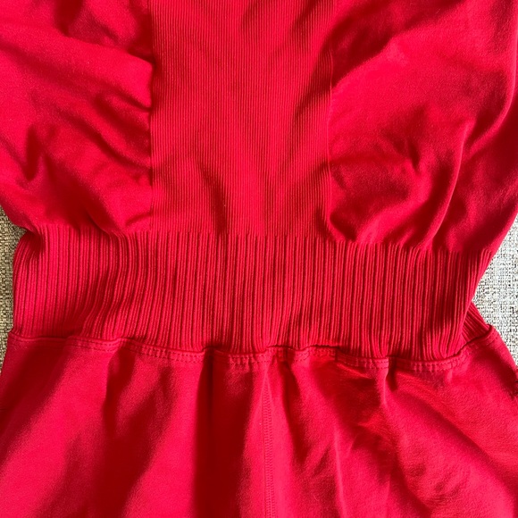 NWOT Free People Movement Good Karma Runsie – Victory Red - Picture 6 of 9